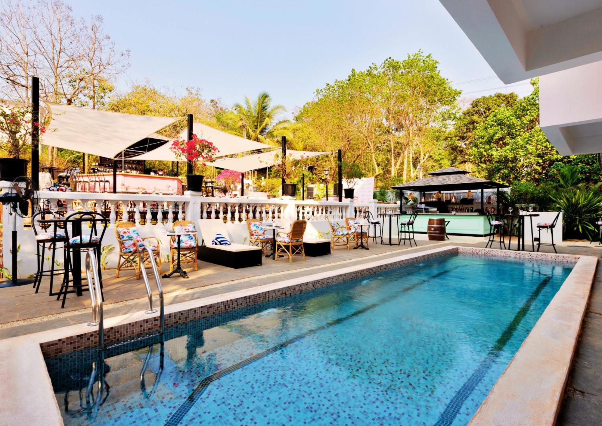 Mademoiselle Boutique Resort And Cafe Vagator Exterior foto